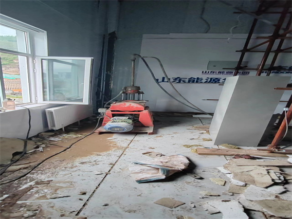 陕州地基基础下沉墙体裂缝加固注浆顶升施工